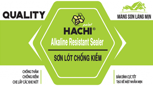 Sơn lót nội ngoại thất Hachi Xanh - 5L